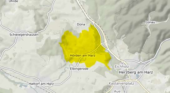 Immobilienpreisekarte Hoerden am Harz